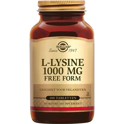 Solgar L-Lysine, 1000 mg, 100 tablet