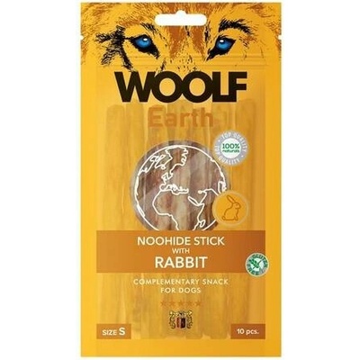 WOOLF Earth Noohide Stick with Rabbit S 90 g
