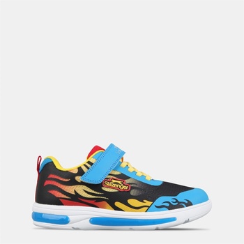 Image 1 of Slazenger Детски маратонки Slazenger Camo Go 2.0 Trainers Childrens - Blue Flames