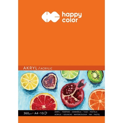 Happy Color skicár A4 360g/m2 10listov