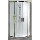 KOLO Geo 6 štvrťkruhový sprchovací kút 90x90cm posuvné dvere
