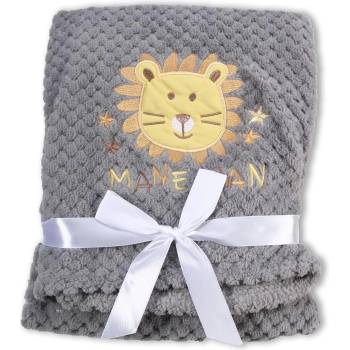 Image 1 of Cangaroo Бебешко одеяло Freya 110/80 сив (106853)