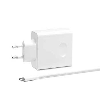 Huawei USB-C Charger 65W CP81 with USB-C cable - захранване 65W с USB-C изход и USB-C кабел (180см) (бял)
