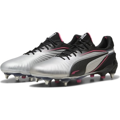 PUMA Футболни бутонки Puma Men's King Ultimate Soft Ground Football Boots - Puma Silver