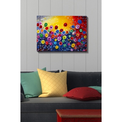ASIR Nástěnný obraz FLOWERS 3 plátno 50 x 70 cm