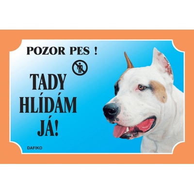 Dafiko Tabulka americký staffordšírský terier