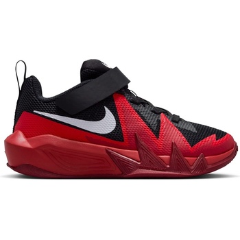 Nike Баскетболни кецове Nike Kids' Basketball Trainers - Black/Uni Red