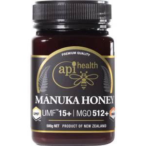 Apihealth Manuka Honey | Монофлорен пчелен мед от манука UMF 15+ MGO 512 x 500 g | Api Health (892630 API NZ)
