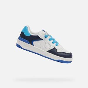 GEOX Бели мъжки маратонки Geox Washiba Geox | Byal | Момчешки | 30