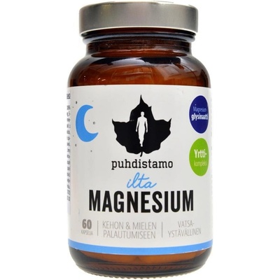 Puhdistamo Night Magnesium Hořčík 60 kapsúl