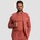 GymBeam Мъжки суичър с цип Limitless Zip Up Cinnamon XXL