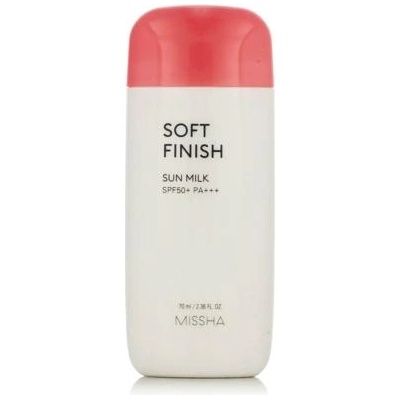 Missha All Around Safe Block Soft Finish Sun Milk SPF50+ слънцезащитен крем за лице 70 ml унисекс