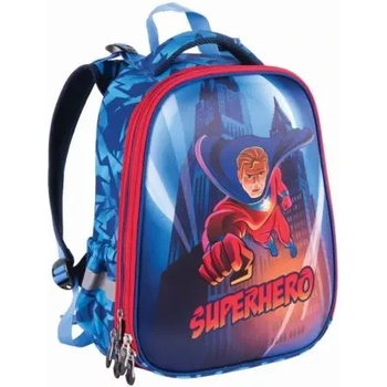 PULSE Ученическа раница PULSE Anatomic Cube Superhero