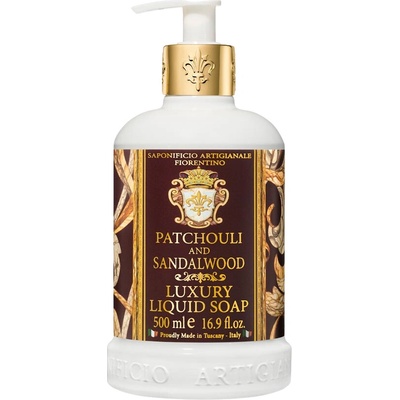 Saf Fiorentino tekuté mýdlo pačuli a santal 500 ml