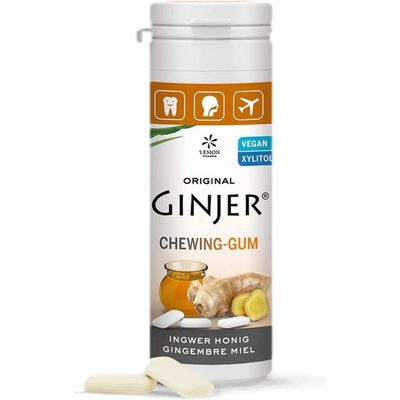 Lemon Pharma Ginger Chewing Gum with Honey [20 бр. ]
