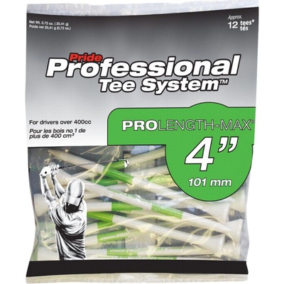 PRIDE SPORT RETAIL BAGS 4" 12KS biela,zelená