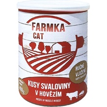 FARMKA CAT kusy svaloviny v hovädziem 400 g