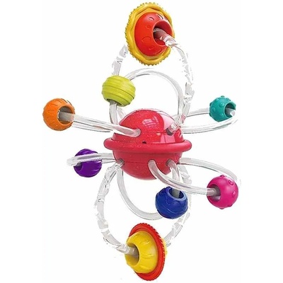 Hola Toys Бебешка гризалка Hola Toys - За моторика и координация, Планети (110370)