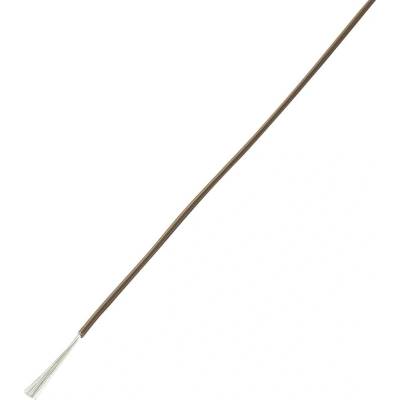Tru Components 1567783 lanko LiFY 1 x 0.05 mm² hnedá 50 m