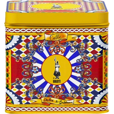 Bialetti Мляно кафе Dolce-Gabbana Perfetto Irresistibile 300гр+ подарък кутия за кафе, червен
