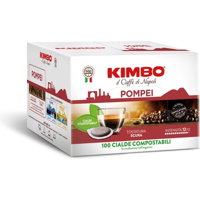 KIMBO Хартиени дози Kimbo Pompei - 100 бр х 7.3 г (014328)