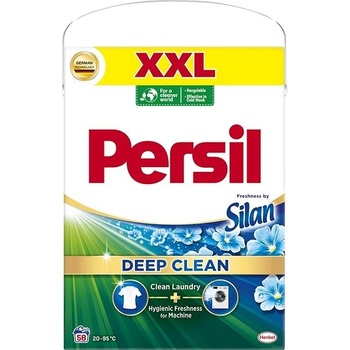 Persil Deep Clean Freshness by Silan prací prášek na na bílé a stálobarevné prádlo box 58 PD 3,48 kg