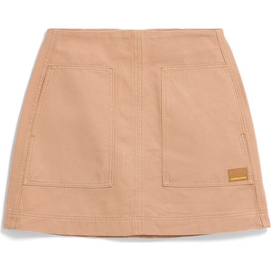 Armedangels Дамска пола ARMEDANGELS Women's Workwear Canvas Mini Skirt - True Camel (113-1248-0113)