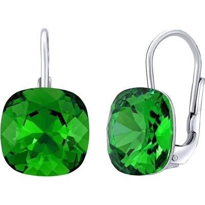 SILVEGO se Swarovski Crystals square SILVEGOVSW082