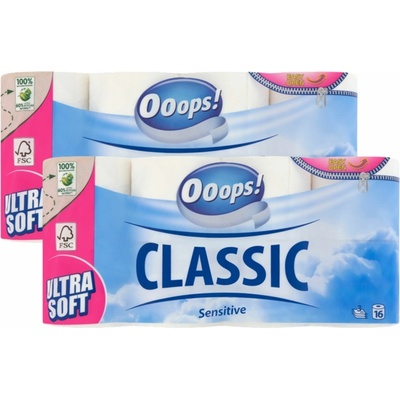 Ooops! Classic Sensitive 3-vrstvový 2 x 16 ks