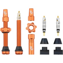 WOLF TOOTH ventilky Tubeless Valve Stem Kit 44mm oranžová
