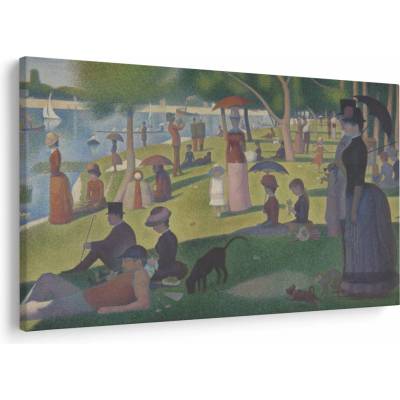 Obraz - Georges Seurat, A Sunday on La Grande Jatte, reprodukcia, jednodielne 150x100 cm