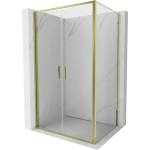Mexen Exo-B Duo люк с душ кабина 120 x 85 см, прозрачен, златен - 814-120-085-50-00 (814-120-085-50-00)