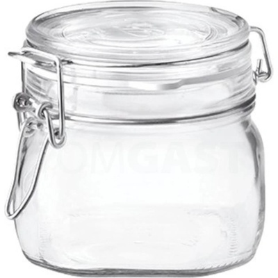 Bormioli Rocco Sklenice terrina s víčkem BR 14921 TOM BR 14921 transparentní 500 ml