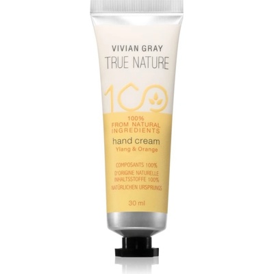 Vivian Gray True Nature Ylang & Orange hydratační krém na ruce 30 ml