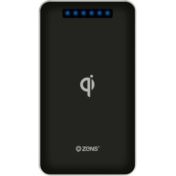 ZENS Док станция за безжично зареждане и външна батерия на Qi съвместими устройства - Zens Inductive Wireless Charging Pad Power Bank 4500mAh (черна) (ZEPB01B/00)