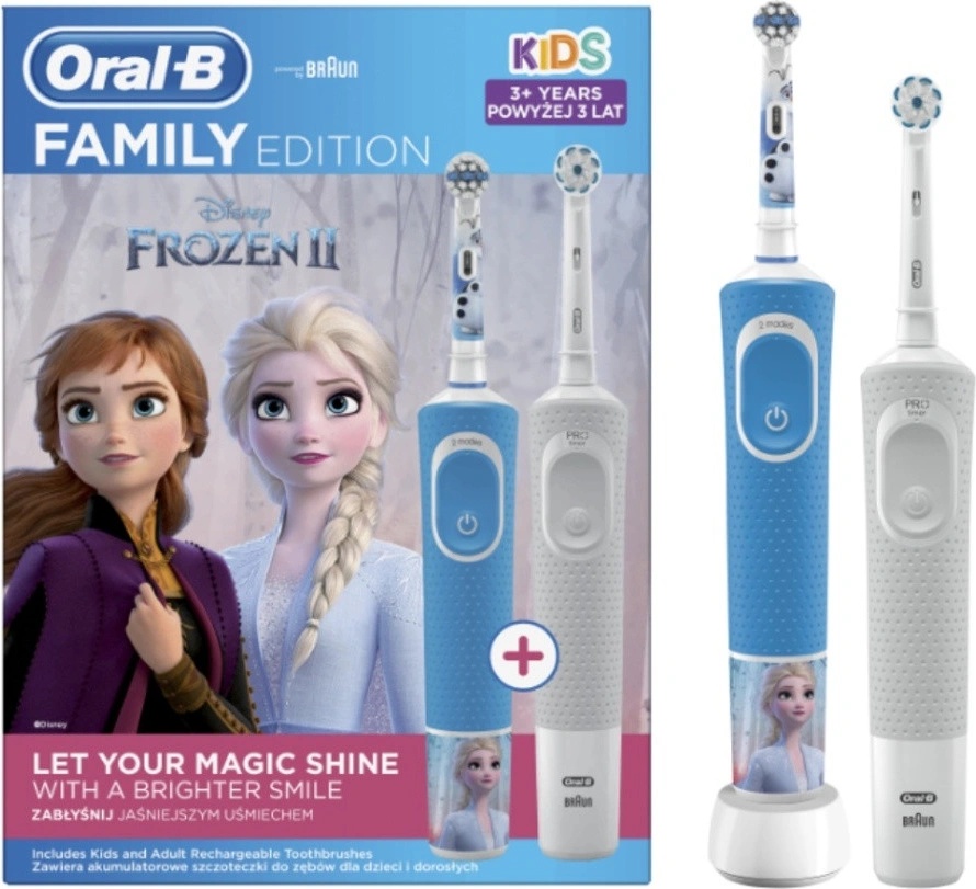 Oral-B Vitality D100 + D100 Kids Frozen II