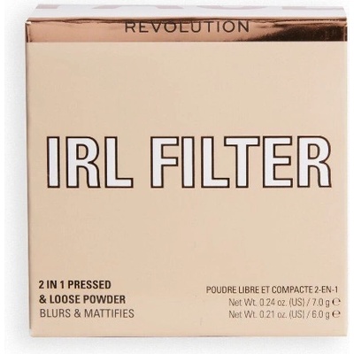 Makeup Revolution IRL Soft Focus 2 in 1 Powder Translucent Пудра компактна 13gr