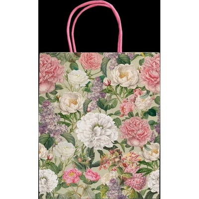 Dárková papírová taška Peonies & Roses White Peony