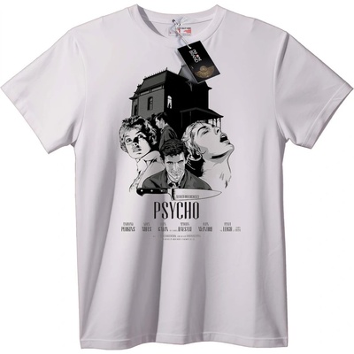 NOONEBRAND Тениска Psycho - XS, White