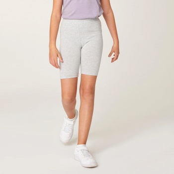 Domyos dívčí bavlněné kraťasy šedé