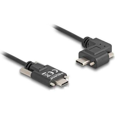 Delock 80956 USB 2.0 USB C vidlice USB C konektor 90° vlevo/vpravo