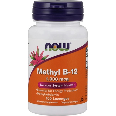 NOW Methyl B-12, 1000 mcg, 100 таблетки, Now