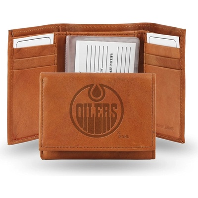 Rico Kožená Peněženka Edmonton Oilers NHL Embossed Trifold