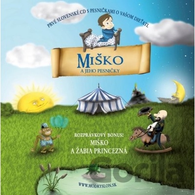 Detske pesnicky edicia Modry Slon: MISKO A JEHO PESNICKY CD