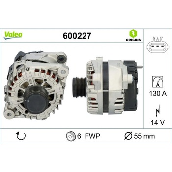 generátor VALEO 600227
