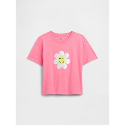 GAP Детска oversize тениска GAP GAP | Mnogotsveten | Момичешки | XS