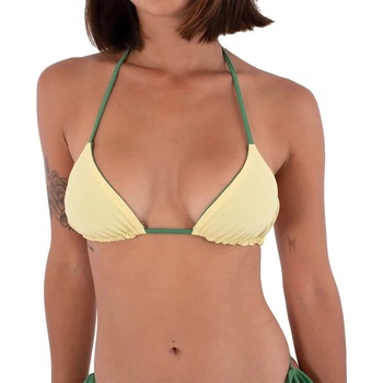 Hurley Tri Solid Reversible bikini top - Yellow (Riverdale)