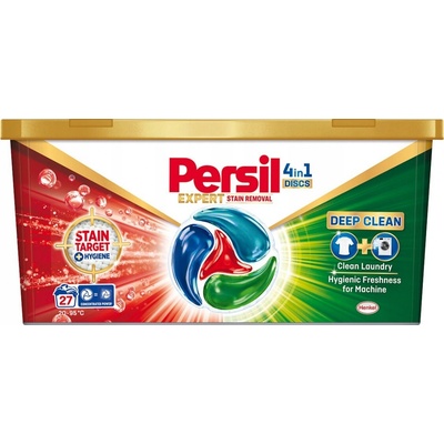 Persil Discs Expert 4 in 1 Stain kapsle na praní 27 PD