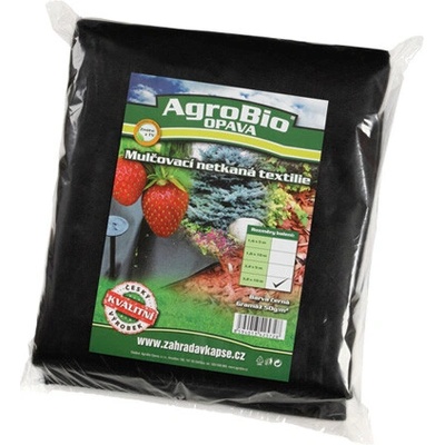 AgroBio 06429745 Netkaná textílie 3,2x10m černá