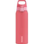 SIGG - Insulated drinking bottle - Thermos bottle Shield Therm One Multicolor Ruby - carbonated drinks - leak-proof - dishwasher safe - BPA-free - 90% recycled stainless steel - pink - 0.75L - 6228.60 (622
